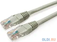 Патч-корд utp cablexpert pp12-20m   кат.5e, 20м, литой, многожильный (серый)