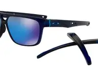 Очки солнцезащитные oakley crossrange patch matte translucent blue/prizm sapphire iridium, фотография 2