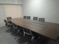СТОЛ  ДЛЯ СОВЕЩАНИЙ  СО СТУЛЬЯМИ 10 шт, фотография 3