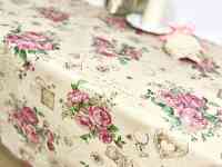 Винтажная итальянская скатерть Лэттера с тефлоновым покрытием, фотография 5