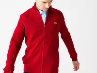 Мужской свитер lacoste на молнии