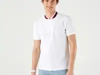 Мужское поло lacoste regular fit