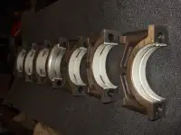 Вкладышь коренной, шатунный, упорный на любые Экскаватор Бульдозер. EMSA PERKINS JCB HITACHI, фотография 2