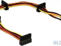 Cablexpert кабеля питания sata, 4x15pin(m)/15pin(f), 40см (cc-satamf-03)