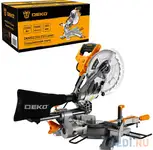 Торцовочная пила deko dkms2200-255 laser 2200вт 72мм