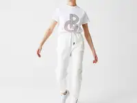 Женские спортивные брюки lacoste из эластичного хлопка