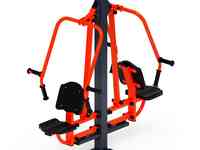 Тренажер уличный «жим от груди двойной ст 006-02»