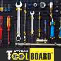 Настенная панельная-органайзер ToolBoаrd wall tools organizer/panel., фотография 2