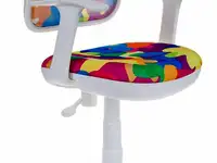 Кресло детское бюрократ ch-w797/abstract абстракция