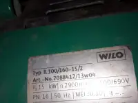 Насос Wilo 15 кВт для отопления, фотография 2