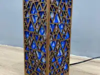 Голубой Интерьерный светильник-ночник, фотография 3