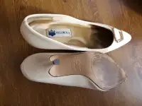 Туфли женские светлые, размер 9,5, фотография 5