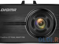 Видеорегистратор digma freedrive 207 dual night fhd черный 2mpix 1080x1920 1080p