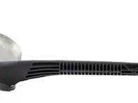 Лопата универсальная алюминиевая, 260 х 205 мм, черенок из пластика россия//