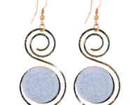 Серьги mia collection - gold s