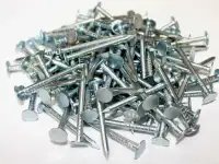 Гвозди мебельные, Форма: с плоской головкой; с большой головкой..., D 0,8-200 мм, L 2,5-400 мм