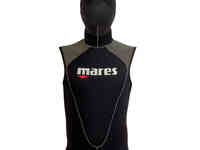 Mares flexa 5 мм, утеплитель-жилет со шлемом, гидрокостюм мужской