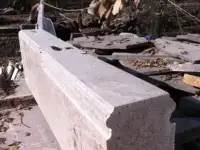 Гранитные бордюры из натурального  камня. Делаем замеры и монтаж, фотография 2