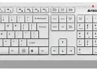 Клавиатура + мышь a4tech fstyler fg1012 клав:белый мышь:белый usb беспроводная multimedia