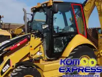 205-9609 Стекло за дверью цельное - левое CATERPILLAR 422E  428E  432E  434E  442E  444E