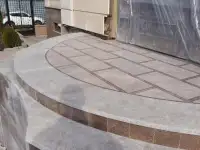 Ремонт и реставрация травертина. Ремонт фасадов, лестниц, входных групп. Консультация и замеры - бесплатно, фотография 4