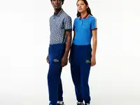 Флисовые спортивные брюки lacoste unisex из органического хлопка