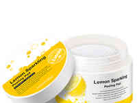 Ватные диски для пилинга secret key lemon sparkling peeling pad
