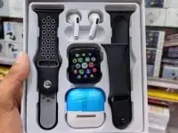НОВЫЕ! Набор Часы apple watch  Наушники airpods КОМБО 2в1, фотография 2