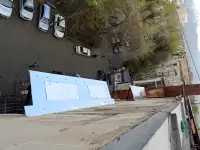 Козырьки, отливы, гидроизоляция, альпинисты, фотография 11