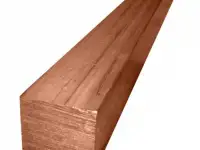 Квадрат медный Сторона квадр.: 6-38 мм, Марка: М1, Стандарт: 1535.-.2006, L 1,05-4 м