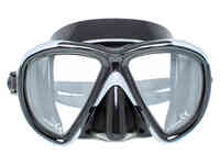 Маска marlin twist, черно/серебристая