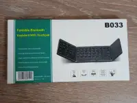 Складная беспроводная клавиатура с тачпадом, фотография 10