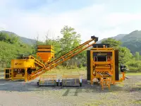 Вибропресс для производства шлакоблоков, бетонной брусчатки и бордюра, фотография 4