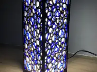 Голубой Интерьерный светильник-ночник, фотография 6