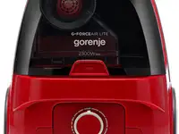 Пылесос gorenje vc2302galrcy сухая уборка красный