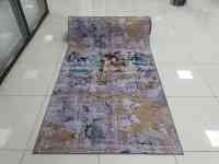 Тренд ковровая дорожка с красками, коврик метражом 120см, фотография 2