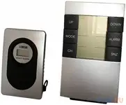 Погодная станция buro h146g серебристый/черный