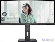Монитор lcd 34'' [21:9] 3440x1440(uwqhd) va, curved, nonglare, 100 hz, 300