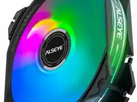 M120-pb fan 120mm, 1300rpm, 42.5cfm, 23.6dba, molex + 3pin, rgb, rtl