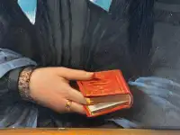 Клод-Мари Дюбюф потрет Дама из высшего общества, фотография 6