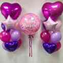Оформление шарами, гелиевые шары, фигуры, фотография 4