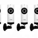 Продам охранный комплект из 4х беспроводных IP камер с углом обзора 180 градусов, ID180360
