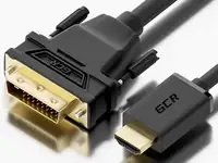 Greenconnect кабель hdmi-dvi 10.0m черный, od8.0mm, 28/26 awg, позолоченные контакты, 19pin