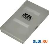 Внешний контейнер для hdd 2.5" sata agestar subcp1 usb2.0 белый