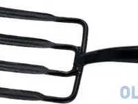 Вилы копальные 4-х рогие, 190 х220 мм, широкий зуб, удлиненная тулейка,