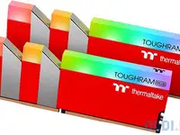 16gb thermaltake ddr4 3600 dimm toughram rgb racing red gaming memory