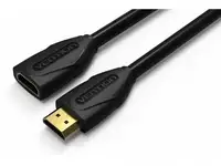 Кабель hdmi 5м vention vaa-b06-b500 круглый черный
