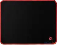 Коврик игровой black m 360x270x3 мм, ткань+резина defender