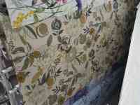 Бежевая итальянская скатерть с тефлоновым покрытием с гранатами, фотография 6