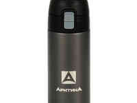 Термос-кружка арктика 705-350 0.35л текстурная черная